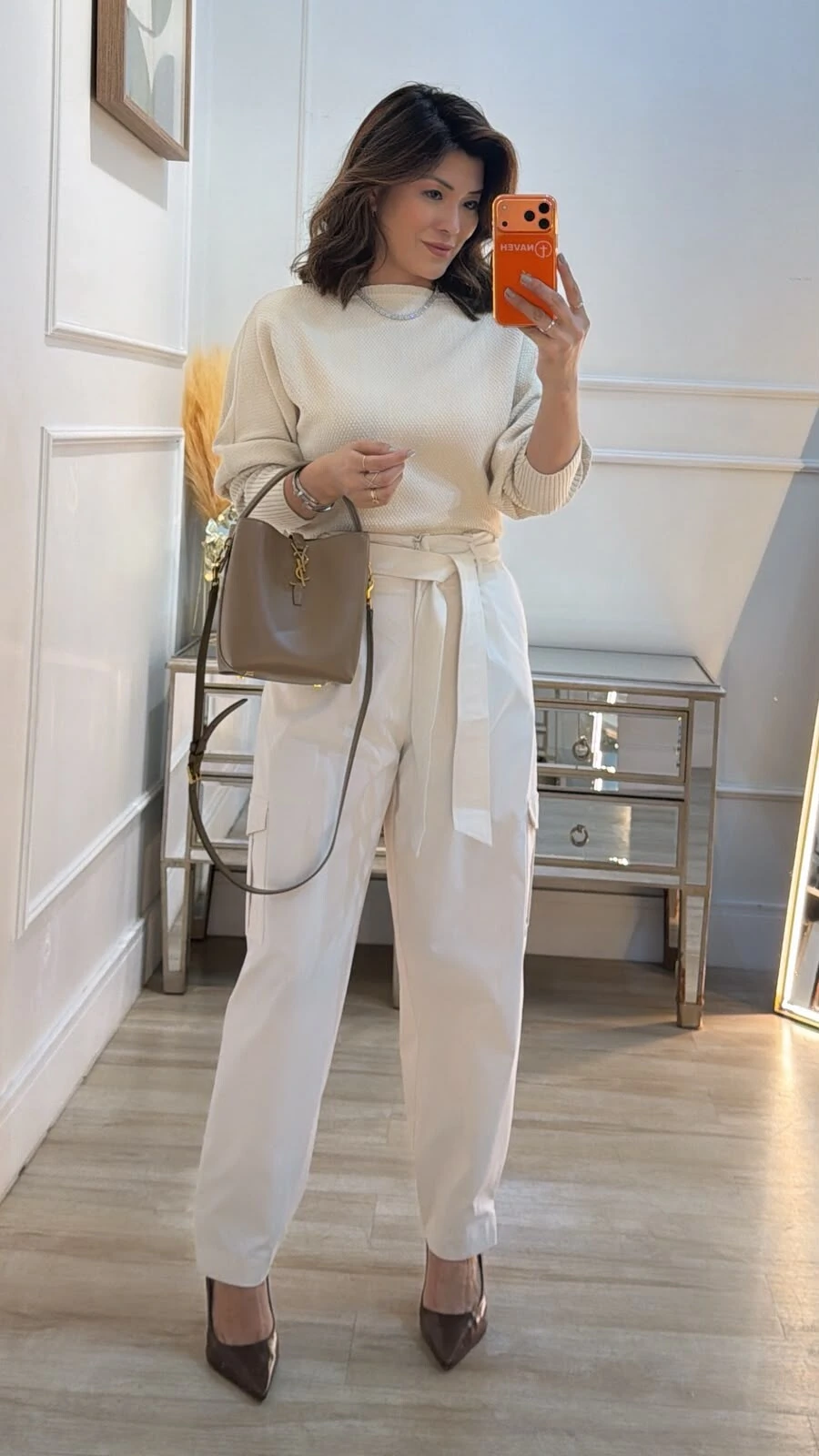 Blusa Morcego Tricot Dafne Punhos Largos